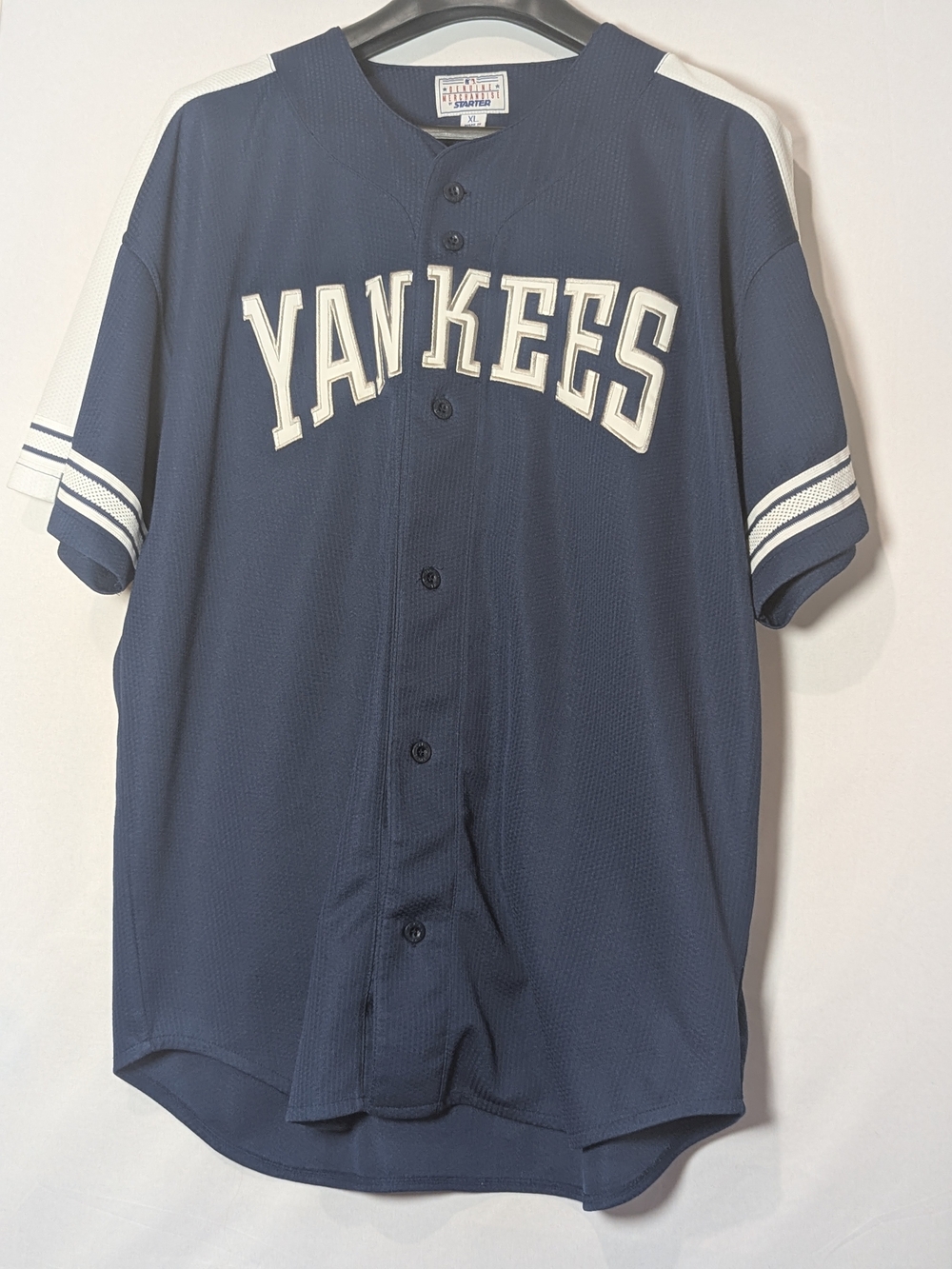 Vintage 1999 Roger Clemens NY Yankees Starter Jersey XL #12